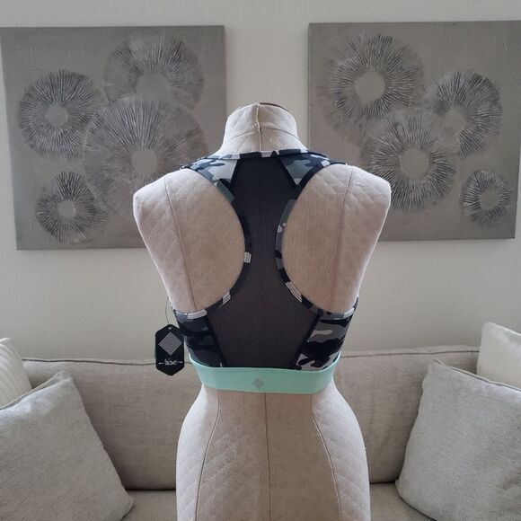 Rise by LuLaRoe Camouflage Workout Athleisure Sports Bra and Leggings Set Sz Sm - Picture 6 of 13